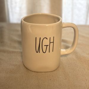 Dimpled Rae Dunn Ugh mug